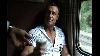 gay touched in train
