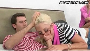 caught and join by mom