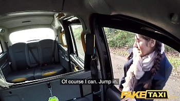 hairy pussy fake taxi